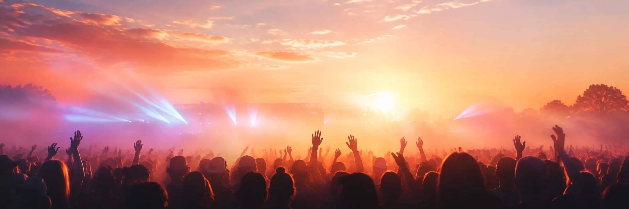 Atmosphäre beim Sunbloom